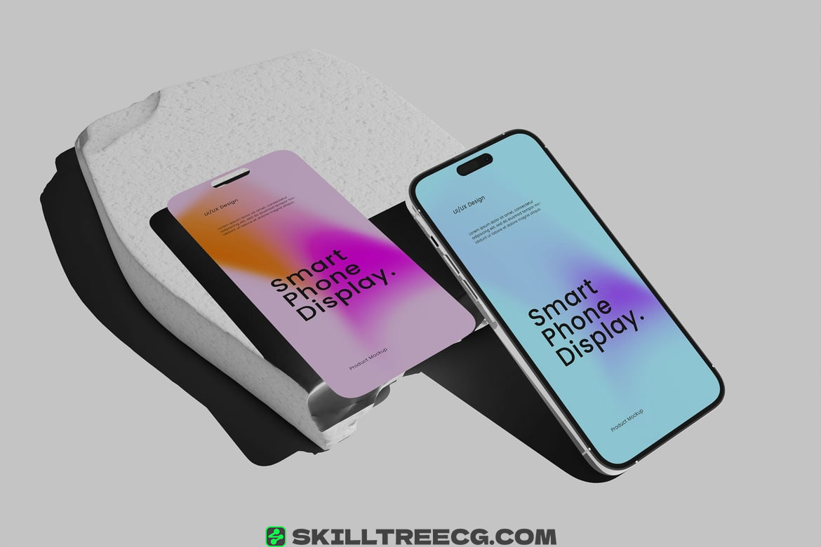 Smartphone Display Mockup（438942）-技能树
